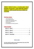 NUR417 &sol; NUR 417 EXAM 1&comma; 2&comma; 3 & FINAL EXAM &vert; Actual Questions and Answers &vert; Latest 2026&sol;2027 Update &vert; Graded A&plus; &vert; 100&percnt; Assured Pass &lpar;Care of Adult II at Concordia&rpar;
