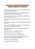 EKG CAMC EXAM QUESTIONS AND CORRECT ANSWERS 2026-2027 &vert; 100&percnt; VERIFIED&period;