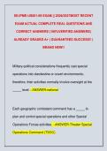 SEJPME-US001-09 EXAM &vert;&vert; 2026&sol;2027MOST RECENT  EXAM ACTUAL COMPLETE REAL QUESTIONS AND  CORRECT ANSWERS &lpar;100&percnt;VERIFIED ANSWERS&rpar;  ALREADY GRADED A&plus; &vert; GUARANTEED SUCCESS&excl;&excl; &vert;  BRAND NEW&excl;&excl; 