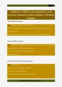 midterm 2- BHSC 1200 Questions and  Correct Answers&sol; Latest Update &sol; Already  Graded