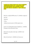 VA DEQ ESC INSPECTOR EXAM &vert; SWM COMBINED ADMINISTRATOR EXAM - VA DEQ PRACTICE EXAM QUESTIONS AND ANSWERS &vert; LATEST 2026&sol;&period;2027 UPDATE &vert; GRADED A&plus; &vert; 100&percnt; ASSURED PASS&period;