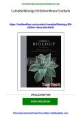Test Bank Campbell Biology All Chapters 9th edition by reece