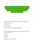 MICROBIOLOGY OPENSTAX FINAL EXAM QUESTIONS WITH CORRECT DETAILED ANSWERS &vert;&vert; ALREADY GRADED A&plus; <RECENT VERSION>