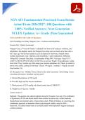 NGN ATI Fundamentals Proctored Exam Retake Actual Exam 2026&sol;2027 &vert; 100 Questions with 100&percnt; Verified Answers &vert; Next Generation NCLEX Updates &vert; A&plus; Grade &vert; Pass Guaranteed