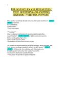 Relias&lowbar;PACU&lowbar;RN&lowbar;A&lowbar;v1&lowbar;Relias&lowbar;EXAM&lowbar;TEST&lowbar;QUESTIONS&lowbar;AND&lowbar;ANSWERS