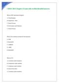 CIRO CRO Chapter 1 Exam with verified detailed answers