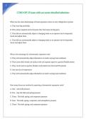 CIRO OP 2 Exam with accurate detailed solutions