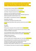 ATI PHARMACOLOGY A&sol;B EXAM QUESTIONS AND ANSWERS LATEST DOWNLOADED 2025&sol;2026 A COMPLETE SOLUTION WITH 100&percnt; CORRECT VERIFIED&sol;DETAILED ANSWERS BEST GRADED A&plus; FOR PASS