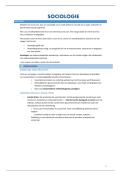 Samenvatting Sociologische verbeelding als kracht -  sociologie voor toegepaste psychologie
