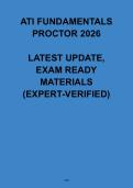 ATI Fundamentals Proctor 2026 &vert; RN Exam Questions & Verified Answers &vert; Nursing Study Guide PDF