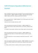 NUR 370 Exam 2 Questions With Correct Answers