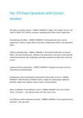 Nur 370 Exam Questions with Correct Answers&period;