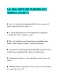 S-93 FINAL PAPER 2026 QUESTIONS WITH ANSWERS GRADED A&plus;
