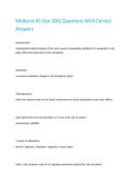 Midterm -1 &lpar;tox 300&rpar; Questions With Correct Answers
