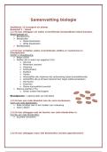 Samenvatting biologie - hoofdstuk 12 - leerjaar 4 - biologie voor jou MAX leerjaar 4 deel b vmbo-k handboek