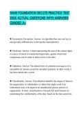 SANS FOUNDATION SEC275 PRACTICE TEST 2026 ACTUAL QUESTIONS WITH ANSWERS GRADED A&plus;