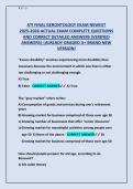 ATI&lowbar;FINAL&lowbar;GERONTOLOGY&lowbar;EXAM&lowbar;NEWEST&lowbar;2025&lowbar;ACTUAL&lowbar;EXAM&lowbar;COMPLETE&lowbar;QUESTIONS AND ANSWERS