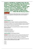 TRADE & TECHNICAL LICENSES HVAC EPA 608 Refrigerant Types & Handling Deep Dive Practice Exam &vert; Complete Study Guide with Verified Questions & Detailed Rationales &vert; Updated 2026 &vert; R-22&comma; R-410A&comma; R-134a&comma; Refrigerant Storage & Transport&comma; Recovery Cylinder Usa