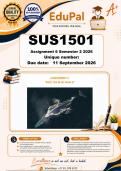 SUS1501 Assignment 6 &lpar;COMPLETE ANSWERS&rpar; Semester 2 2026 - DUE 11 September 2026