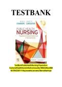 Public health nursing population centered health care in the community 10th edition