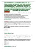 TRADE & TECHNICAL LICENSES HVAC EPA 608 Final Comprehensive 300-Question Mock Exam Simulation &vert; Complete Study Guide with Verified Questions & Detailed Rationales &vert; Updated 2026 &vert; Type I&comma; II&comma; III & Universal Certification&comma; Refrigerants&comma; Leak Detection&comma; Ch