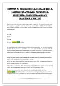 COMPTIA A&plus; CORE 220 1101 & 1102 AND 1001 & 1002&vert;EXPERT APPROVED  QUESTIONS & ANSWERS&vert;A&plus; GRADED&vert;EXAM READY 2026&excl;&excl;&excl;&excl;ACE YOUR TEST