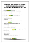 COMPTIA A&plus; 1102 CLASS AND NOTES&vert;EXPERT APPROVED  QUESTIONS & ANSWERS&vert;A&plus; GRADED&vert;EXAM READY 2026&excl;&excl;&excl;&excl;ACE YOUR TEST