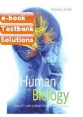 Test Bank &mdash; Human Biology&colon; Concepts and Current Issues&comma; 8th Edition &mdash; Michael D&period; Johnson &mdash; ISBN 9780134042435