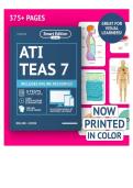 ATI TEAS 7 Study Guide 2026&sol;2027  Smart Edition Nursing Exam Prep Questions and Verified Answers &vert; Latest Version