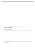MODULE 08 RADIATION BIOLOGY AND RADIOSENSITIVITY REVIEW QUESTIONS WITH CORRECT ANSWERS