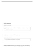 RADIATION BIOLOGY TEST 5 QUESTIONS WITH CORRECT ANSWERS