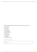 RADIATION BIOLOGY TEST 1 QUESTIONS WITH CORRECT ANSWERS