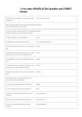 1-5 mo valley UPDATED ACTUAL Questions and CORRECT  Answers