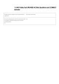 1-5 MO Valley Test UPDATED ACTUAL Questions and CORRECT  Answers 