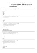 2-2 MO Valley Test UPDATED ACTUAL Questions and  CORRECT Answers 