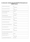 mo valley week 1 schooling study guide UPDATED ACTUAL Questions and  CORRECT Answers