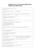 MoValley JATC Yr 1 LVL 1 Study Guide UPDATED ACTUAL  Questions and CORRECT Answers