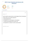 NUR 114 Exams 1&ndash;5 & Final Study Guide Exam &vert;QUESTIONS & ANSWERS&vert; already graded A&plus; &lpar;COMPLETE BUNDLE&rpar; UPDATED&excl;&excl;&excl;
