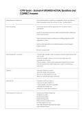 CPXP Exam - Domain 4 UPDATED ACTUAL Questions and  CORRECT Answers