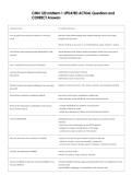 CMN 120 midterm 1 UPDATED ACTUAL Questions and  CORRECT Answers 