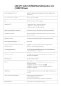 CMN 170v Midterm 1 UPDATED ACTUAL Questions and  CORRECT Answers