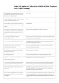 CMN 170v Midterm 1&comma; video&sol;quiz UPDATED ACTUAL Questions  and CORRECT Answers