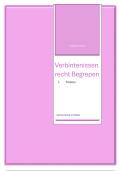 Samenvatting verbintenissenrecht begrepen - negende editie