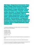 Vital Signs&comma; Temperature Assessment&comma; Pulse&comma; Apical & Radial&comma; Blood Pressure Techniques&comma; Cuff Size & Placement&comma; Respiratory Rate&comma; Pulse Oximetry&comma; Oxygen Saturation&comma; Core vs Peripheral Temperature&comma; Tympanic&comma; Rectal&comma; Axillary&comma; Electronic vs Manual Measuremen
