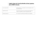 CMN10v FINAL &lpar;UC DAVIS&rpar; UPDATED ACTUAL Questions  and CORRECT Answers 