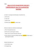 CMA KS STATE EXAM REVIEW 20262027 &vert;  COMPREHENSIVE Q&A FOR GUARANTEED  SUCCESS 