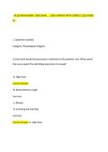 NCLEX-RN NURSING 2026 EXAM &period;&period; 100- VERIFIED WITH CORRECT SOLUTIONS A&plus;