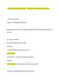NCLEX-RN NURSING 2026 EXAM &period;&period; 100- VERIFIED WITH CORRECT SOLUTIONS A&plus;