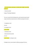NCLEX-RN NURSING 2026 EXAM fall VERIFIED WITH CORRECT SOLUTIONS GRADED A&plus;