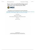 D030 UUM1 Telemedicine Nursing Service Line - Wound Care Proposal &vert; Questions  And Answers&comma; Latest Update &vert; 100&percnt; Correct Answers &vert; GradedD030 UUM1 Telemedicine Nursing Service Line - Wound Care Proposal &vert; Questions  And Answers&comma; Latest Update &vert; 100&percnt; Corre